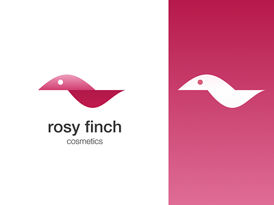 Cosmetics company logo bird brand brand identity design logo logodesign logotype pink product woman