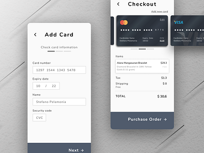 Credit Card Checkout app creditcardcheckout dailyui design design app figma uiux uiuxdesign