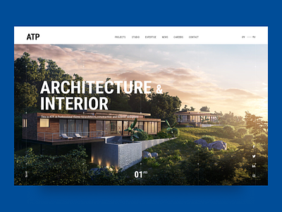 ATP | Architecture studio architecture design inspiration interaction interface interior ui user ux website