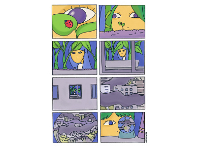 Comics for Gon zine