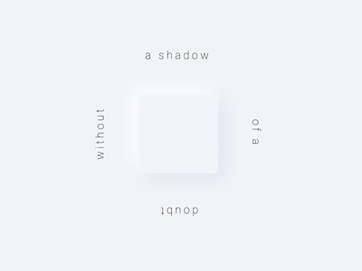 Without A Shadow Of A Doubt card drop shadow light shadow material paper shadow profile profile card shadow soft shadow ui ux