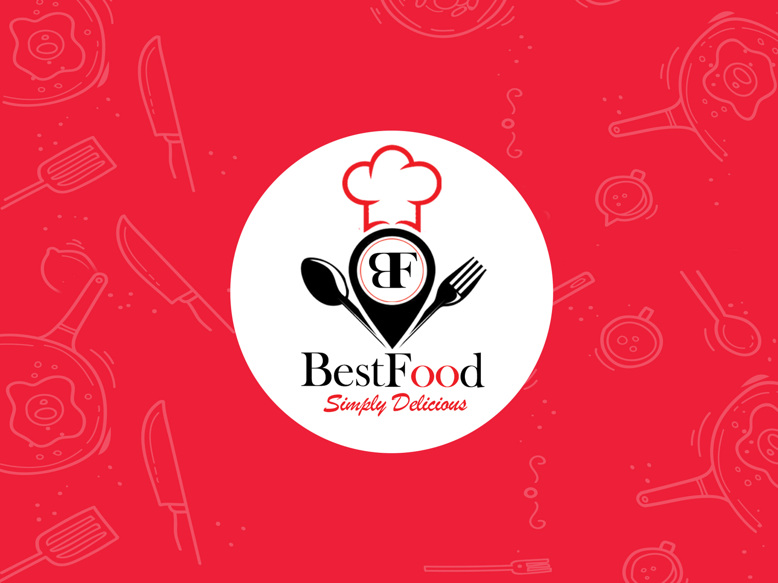 Best Food logo by Brown Best on Dribbble