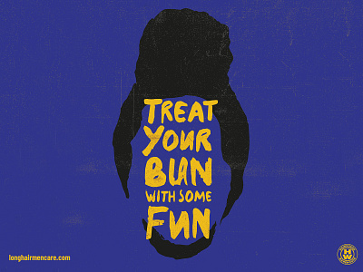 Treat your bun with some fun branding brief campaign design illustration typography