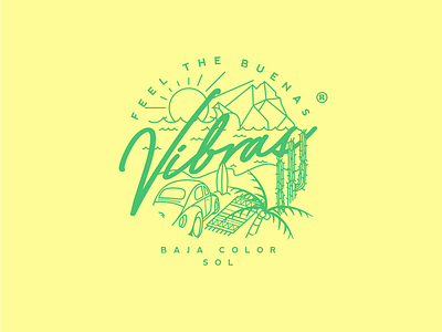 Buenas Vibras - Badge logo
