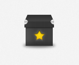 Webapp Icon box icon star