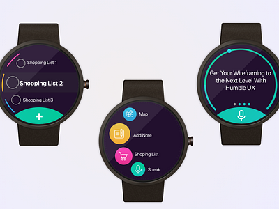 To.do Smartwatch App android app app design design flat ios location location app maps mobile reminder smart watch task ui ux ui ux design