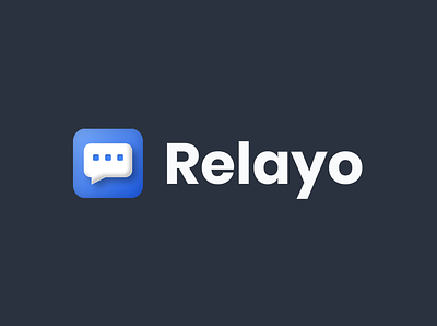 Relayo logo ideas app branding design icon logo ui web website