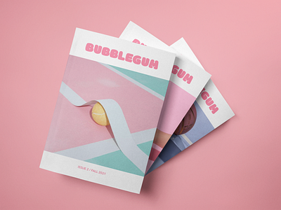 Bubblegum Magazine app branding design illustration logo magazine type typography ui ux vector