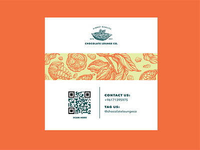 Chocolate Lounge Co Cards branding chocolatier design illustration logo type typography ui ux