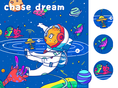 chase dream illustration 插图