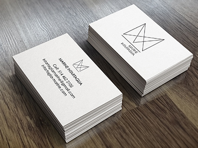 Business card 3d business card graphic identity
