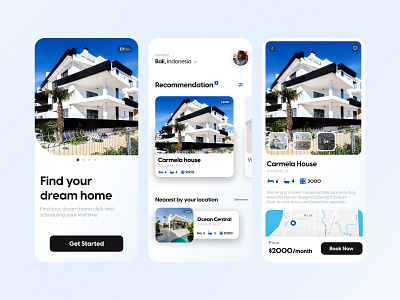 Home Rent APP freelance home home rent house ui ux