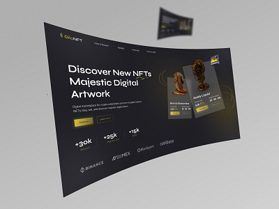 GilaNFT : Landing Page NFT