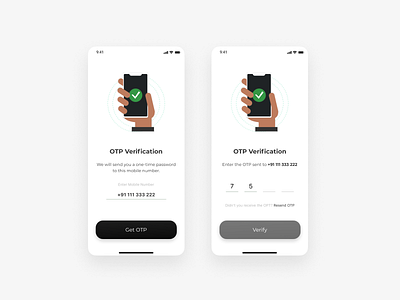 OTP Verification | UI Design