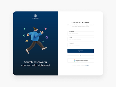 Sign Up Screen | UI Design