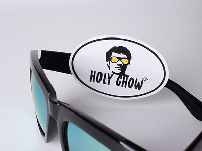 holy chow custom stickers branding customstickers design sticker stickers