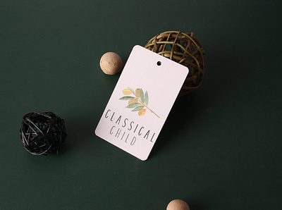 custom hang tags classical child singapore branding design swing tags tags