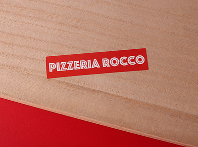 pizzeria rocco custom stickers branding customstickers design sticker