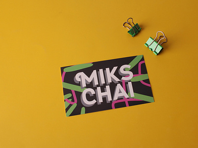 custom miks cha art stickers