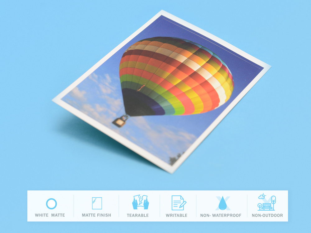 Classic Art Paper Sticker by SingaPrinting on Dribbble