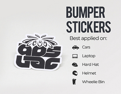 Bumpet Stickers branding design sticker