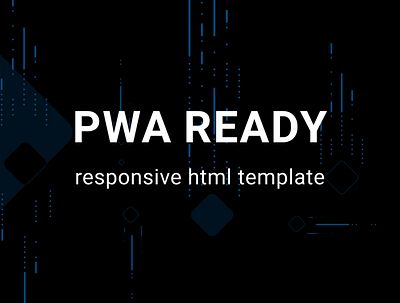 PWA ready responsive html template css3 html css html template html5 pwa ui ux ui design web performance web site webdesign