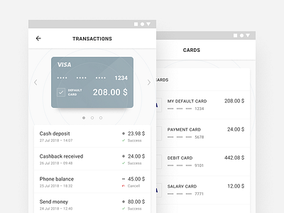 Mobile wallet (in progress) android app finance material mobile ui ux wallet