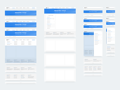 Responsive web components library (v1.0) free design components design system figma free responcive ui kit web deisgn