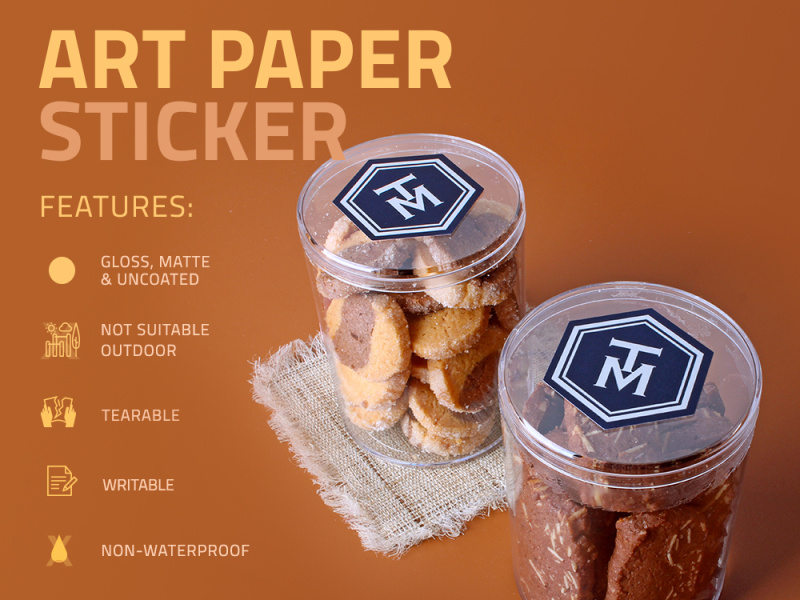 Art Paper Stickers by OzStickerPrinting on Dribbble