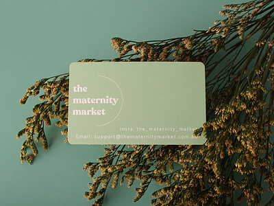 maternity market custom business card au