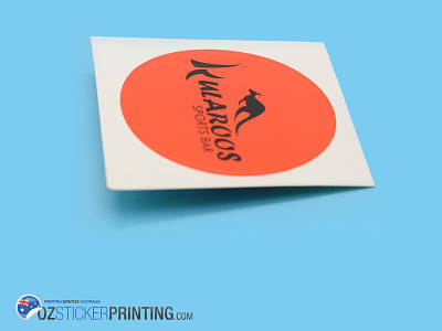 Sticker Printing Sydney branding design stickers