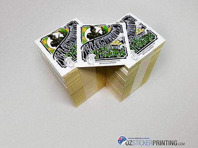 printing sticker branding design stickers