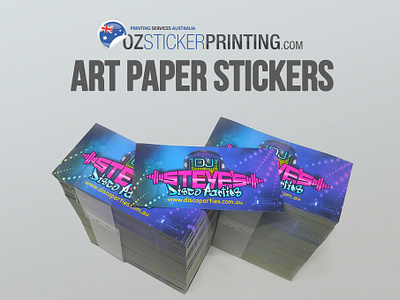 Online Stickers NZ branding design stickers