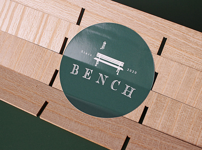 Bench Personal Stickers branding customstickers design stickers