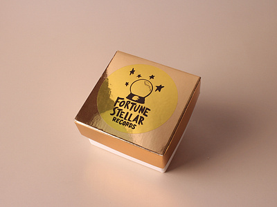 fortune stellar gold foil stickers