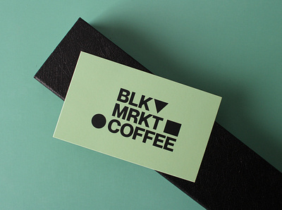 blk mrk coffee custom cards branding customstickers design stickers tags