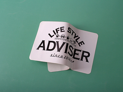 life style adviser custom vinyl stickers