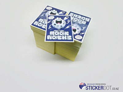 Personalised Stickers branding design stickers