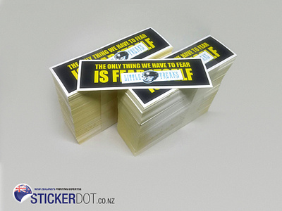 customised stickers auckland branding design stickers