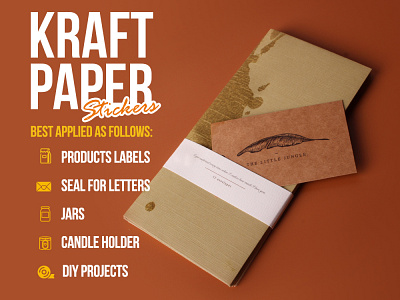 Kraft Paper Stickers