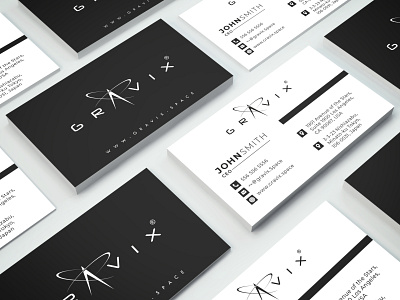 Gravix Business Card Design