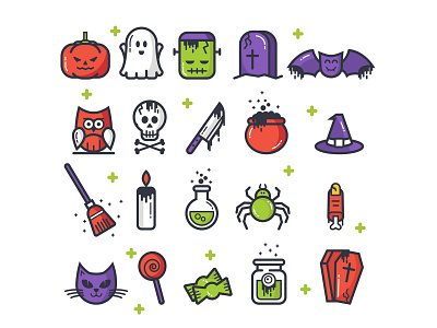 Halloween Icon Set