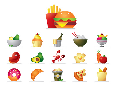 Food & Drinks Icons