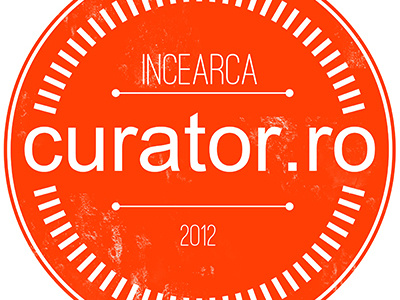 Curator.ro design graphic logo sticker website