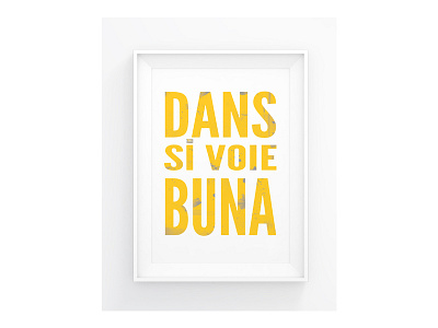 Typography bright dance good happy inspirational joy romanian thoughts vibes words