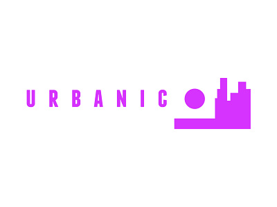 Urbanic.O architecture branding building city line logo simple structure technology