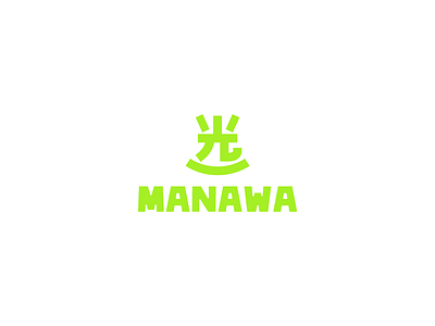 Manawa Logo graphic design illustrator cc japanese logo logodesign restaurant branding