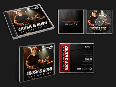 Crush 40 CD Fan Album Design