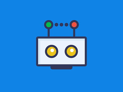 Teambot Logo bot chat chatbot icon identity logo robot