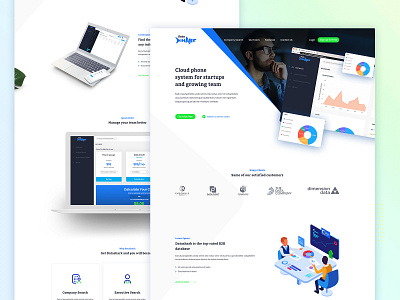 DataShark design ui ux website